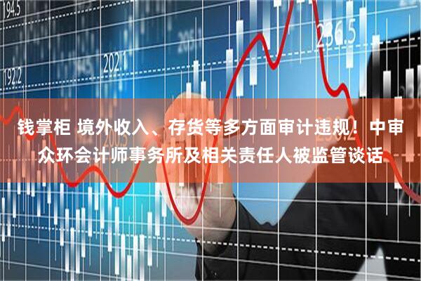 钱掌柜 境外收入、存货等多方面审计违规！中审众环会计师事务所及相关责任人被监管谈话